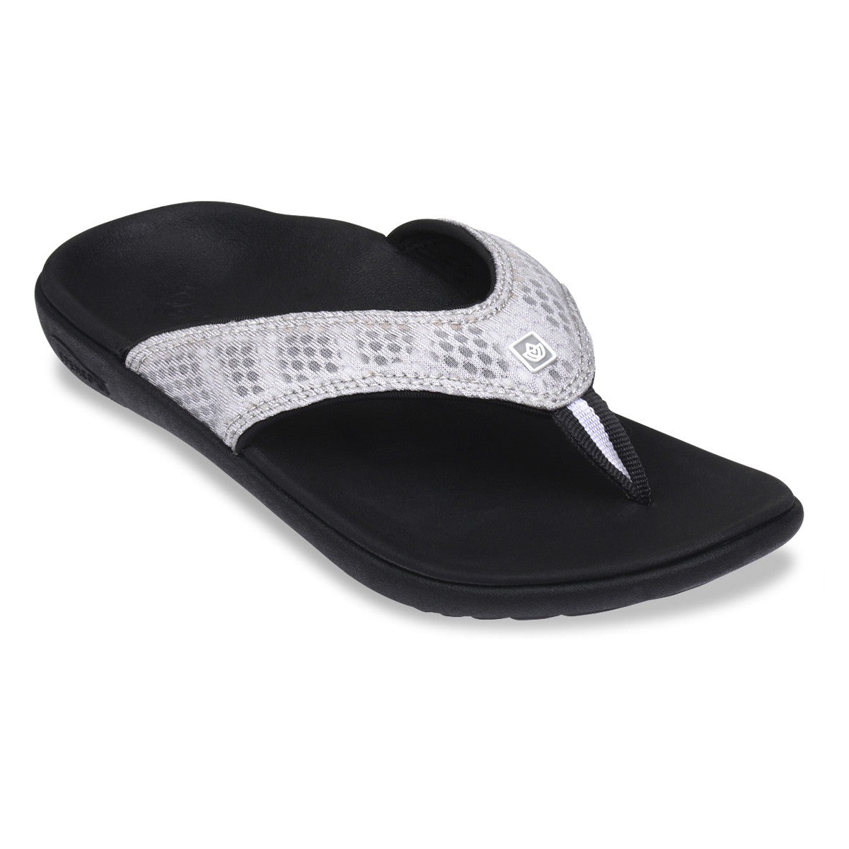 Spenco 女裝 Yumi Breeze - Black/Silver 舒適涼鞋 產品圖片 1