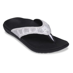 Spenco 女裝 Yumi Breeze - Black/Silver 舒適涼鞋 產品圖片 1