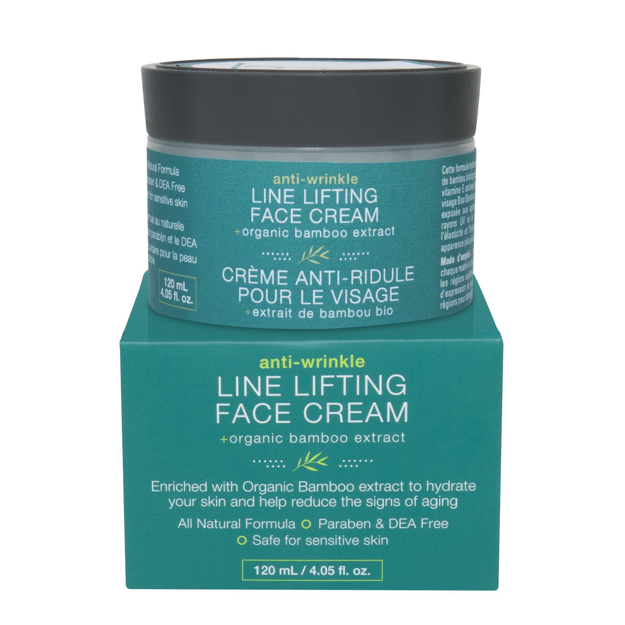 Hush Brands Boo 竹纖維 Anti｜Wrinkle Line Lifting 面霜｜120ml 主產品圖