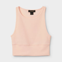 Tilley Fitted Rib Cropped Tank 上衣 主產品圖