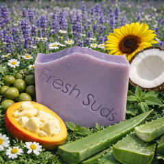 Fresh Suds Soapery 薰衣草 Fields 手工皂 主產品圖