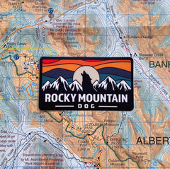 Rocky Mountain Dog RMD Wolf moon 貼紙 主產品圖