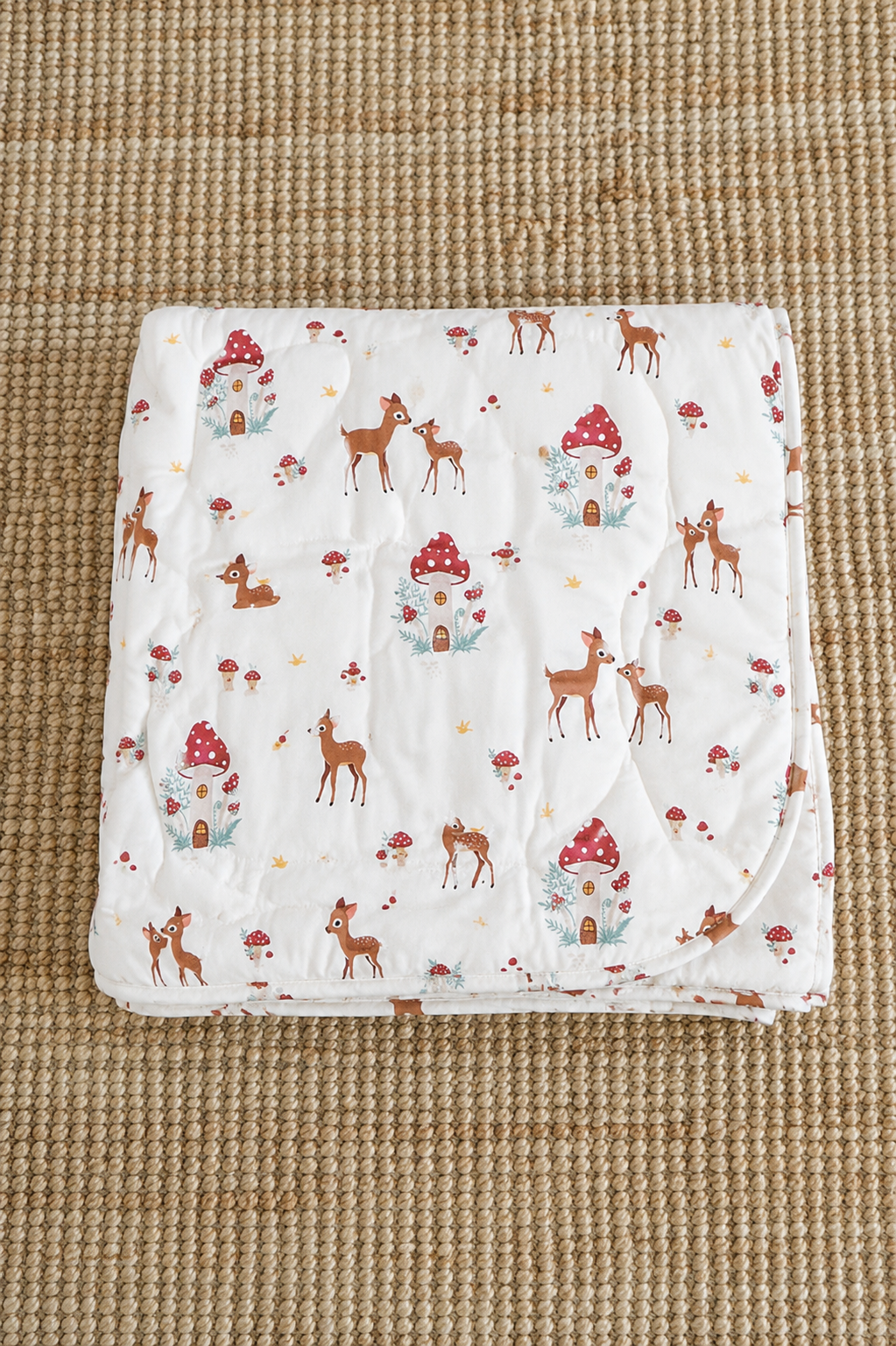 Bambi & Birdie 1 TOG 嬰幼兒竹纖維被 Bambi 小鹿圖案｜主產品圖片