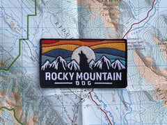 Rocky Mountain Dog Rocky Mountain Wolf Moon 布章 主產品圖