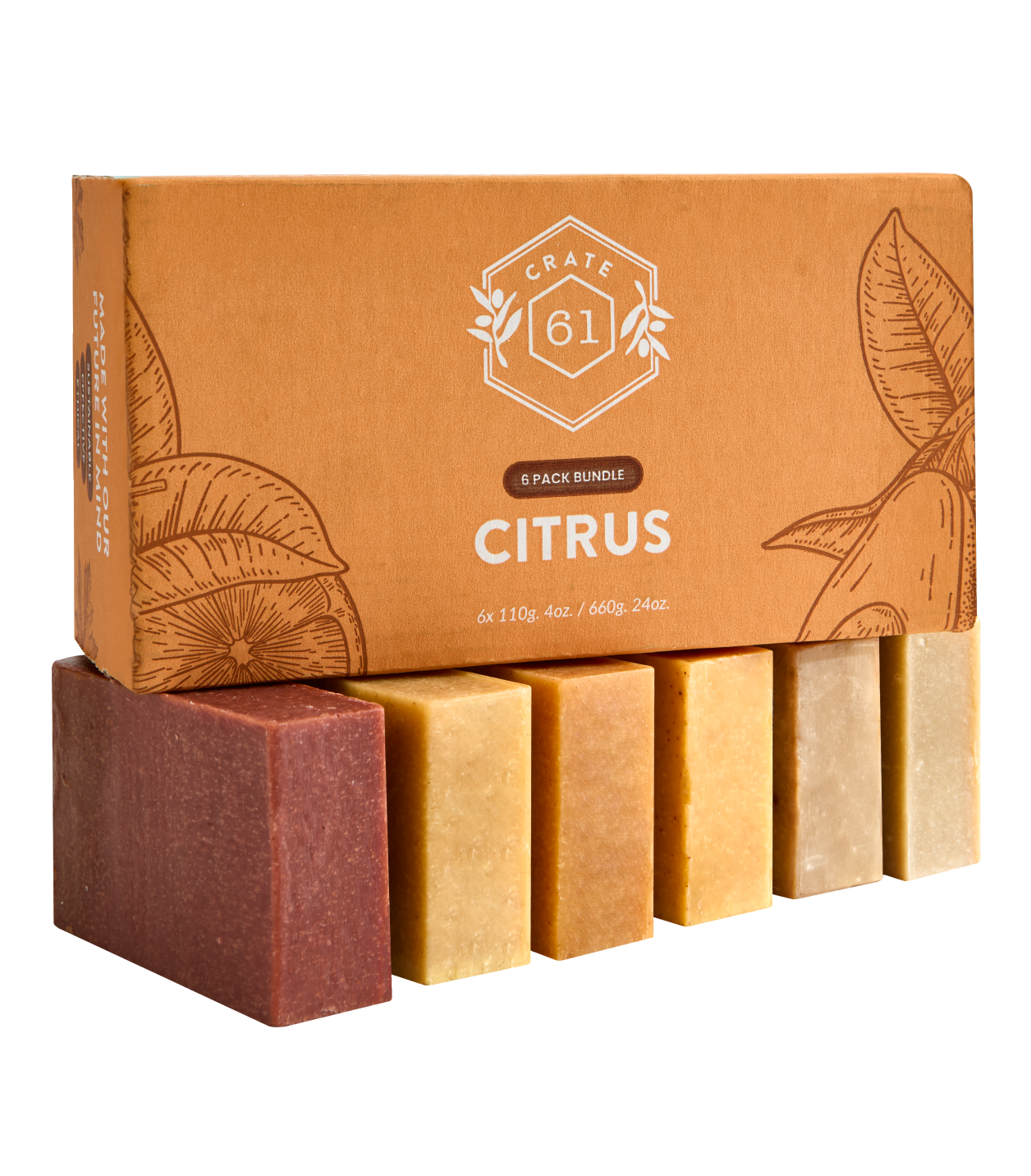 Crate 61 Organics Citrus 手工皂 套裝 主產品圖