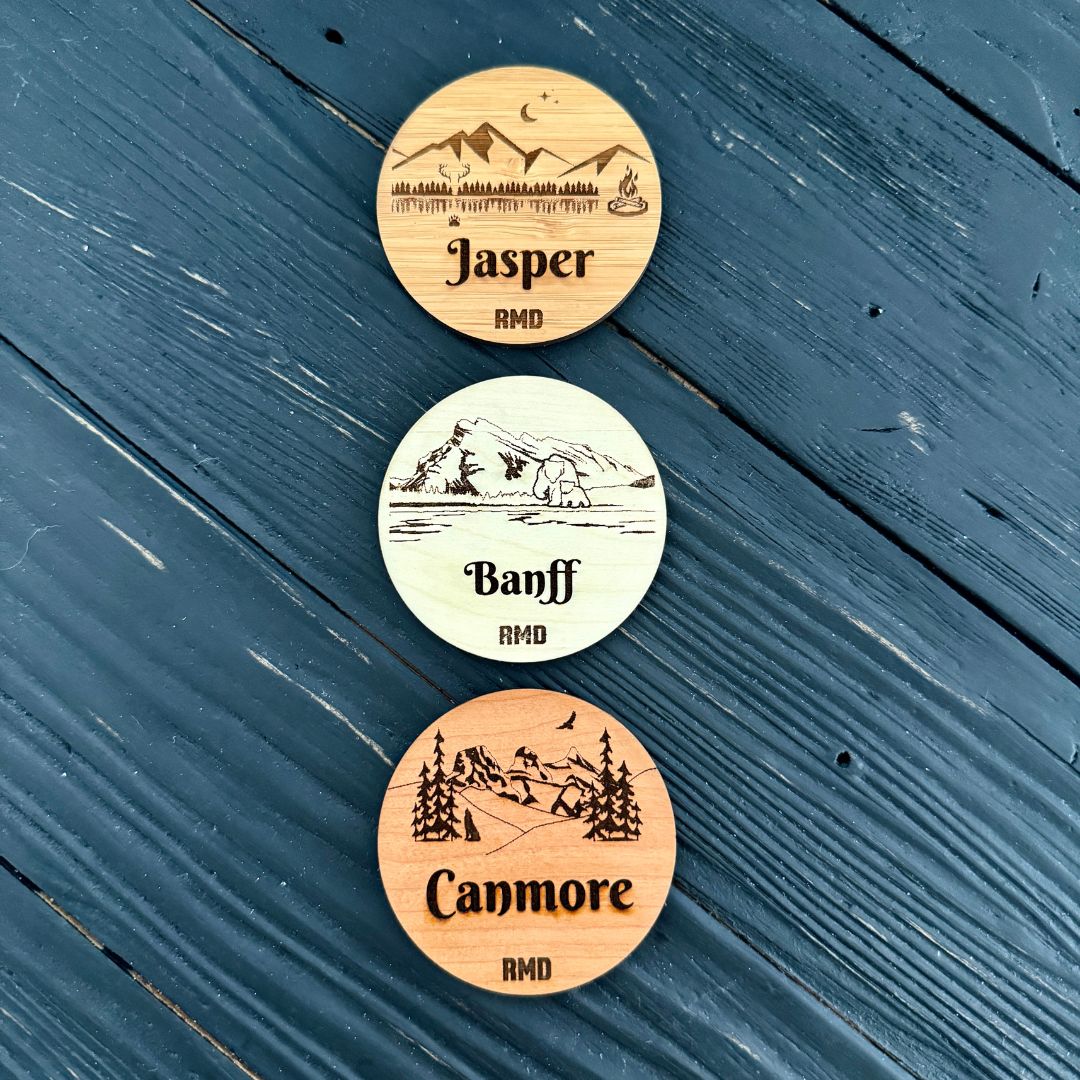Rocky Mountain Dog RMD Wood Magnets 狗狗用品 主產品圖