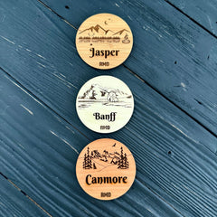 Rocky Mountain Dog RMD Wood Magnets 狗狗用品 主產品圖