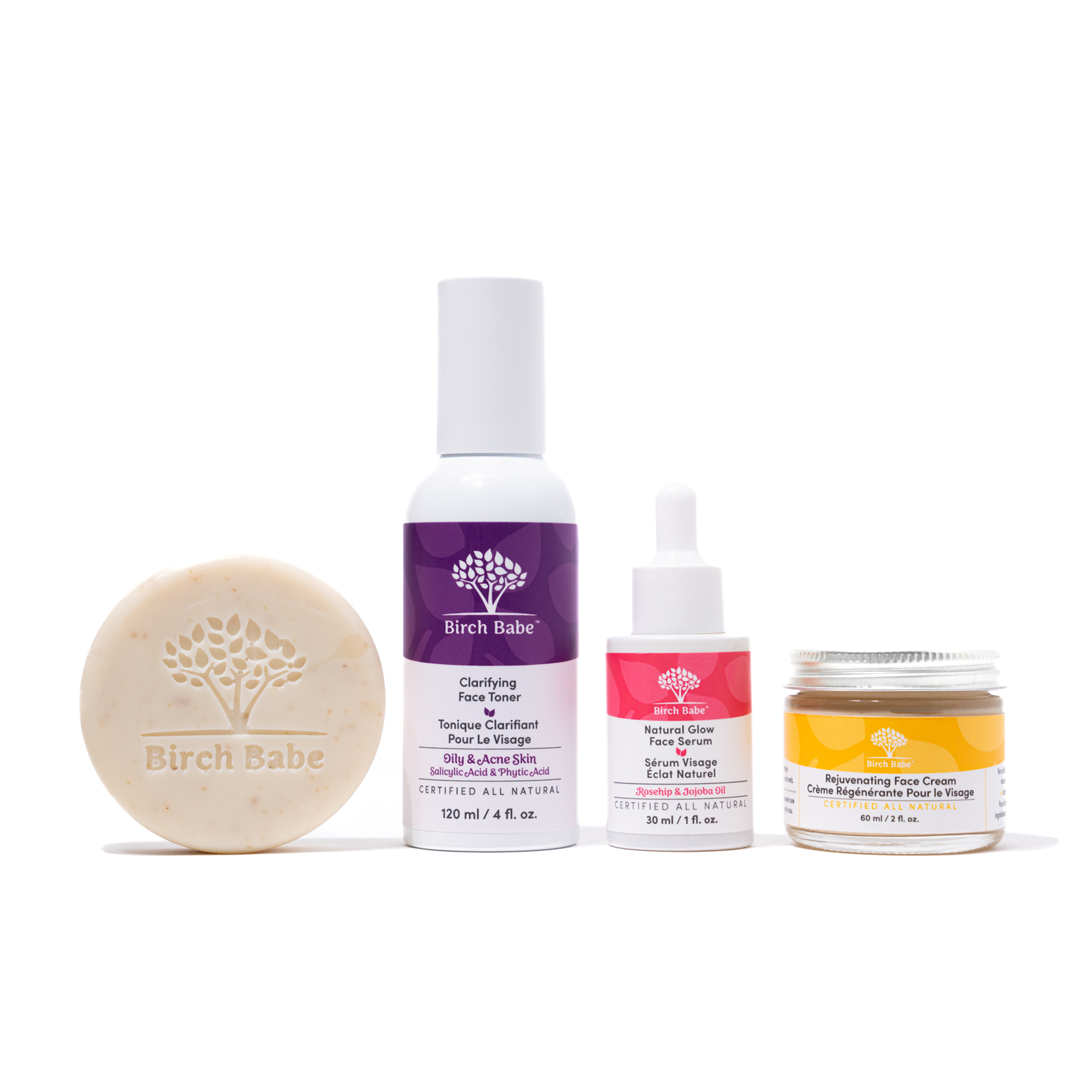Birch Babe 4 Step Skincare 套裝｜Build your Own 主產品圖