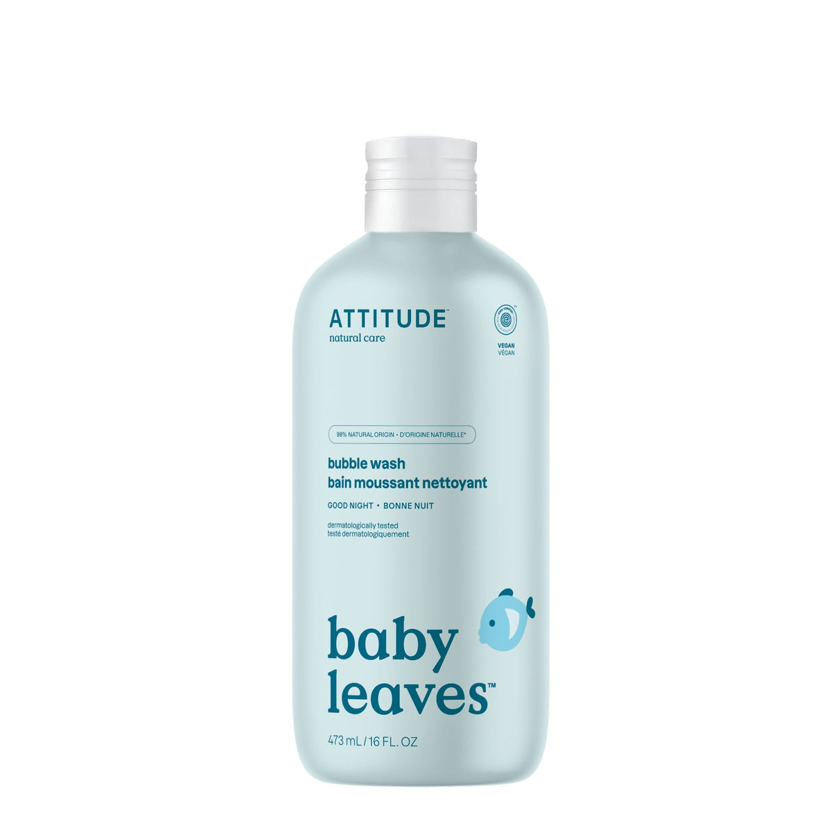 ATTITUDE 嬰兒泡泡浴液 主產品圖