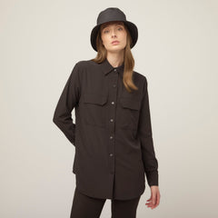 Tilley Tech Slk 長袖 Pocket Button Down 主產品圖