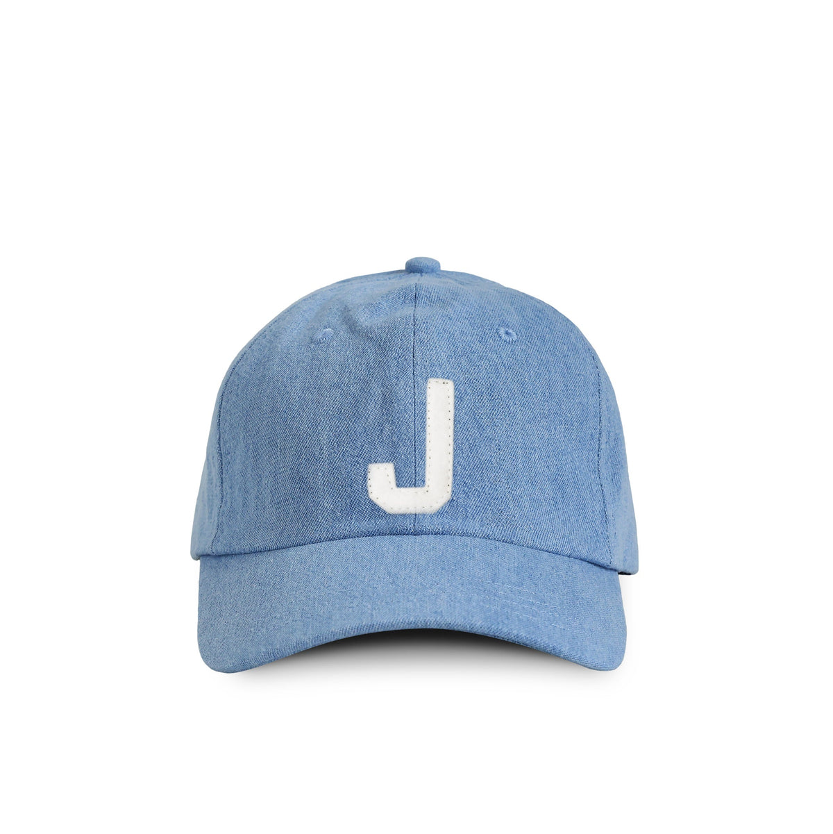 Province of Canada J 字母兒童牛仔布棒球帽｜產品主圖