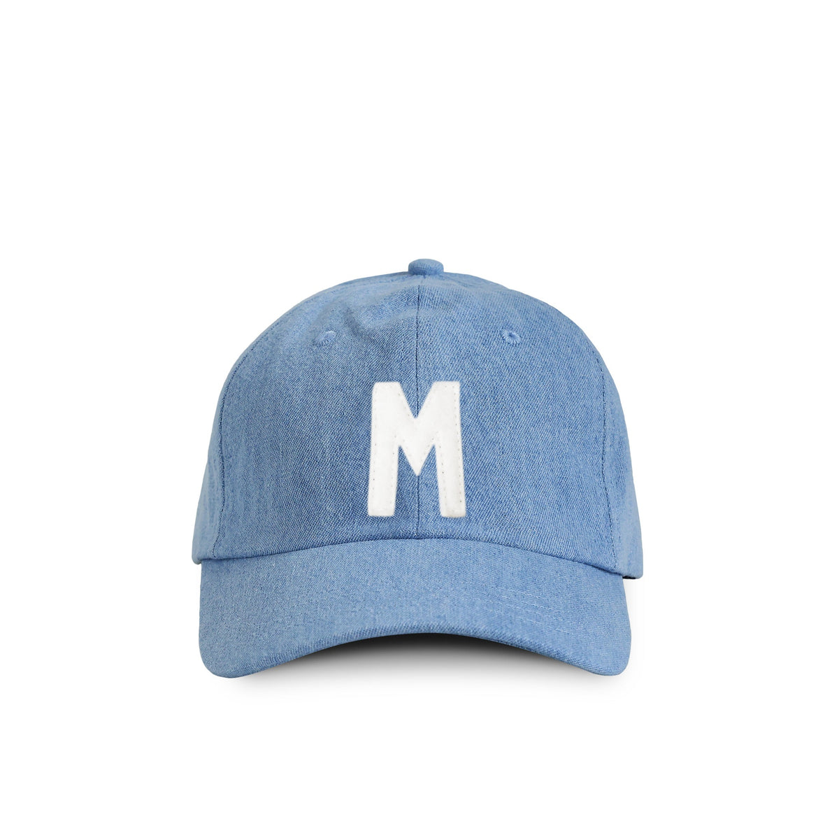 Province of Canada M 字母兒童牛仔布棒球帽｜產品主圖