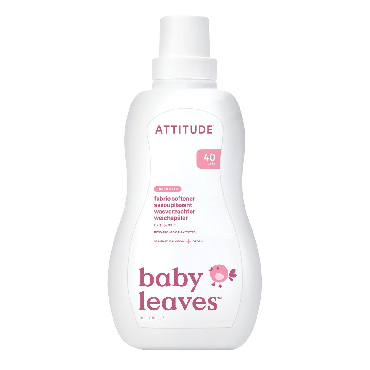 ATTITUDE Baby 衣物柔順劑 主產品圖