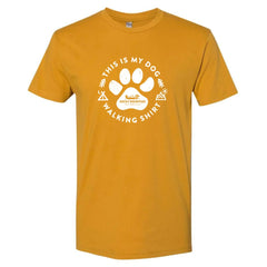 Rocky Mountain Dog Gold Men's Dog Walking T｜Shirt 狗狗用品 主產品圖