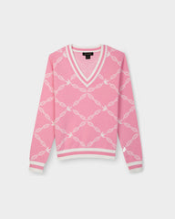 Tilley Jacquard V 領 毛衣 主產品圖