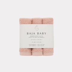Baja Baby 竹棉洗面巾 3件裝｜主產品圖片