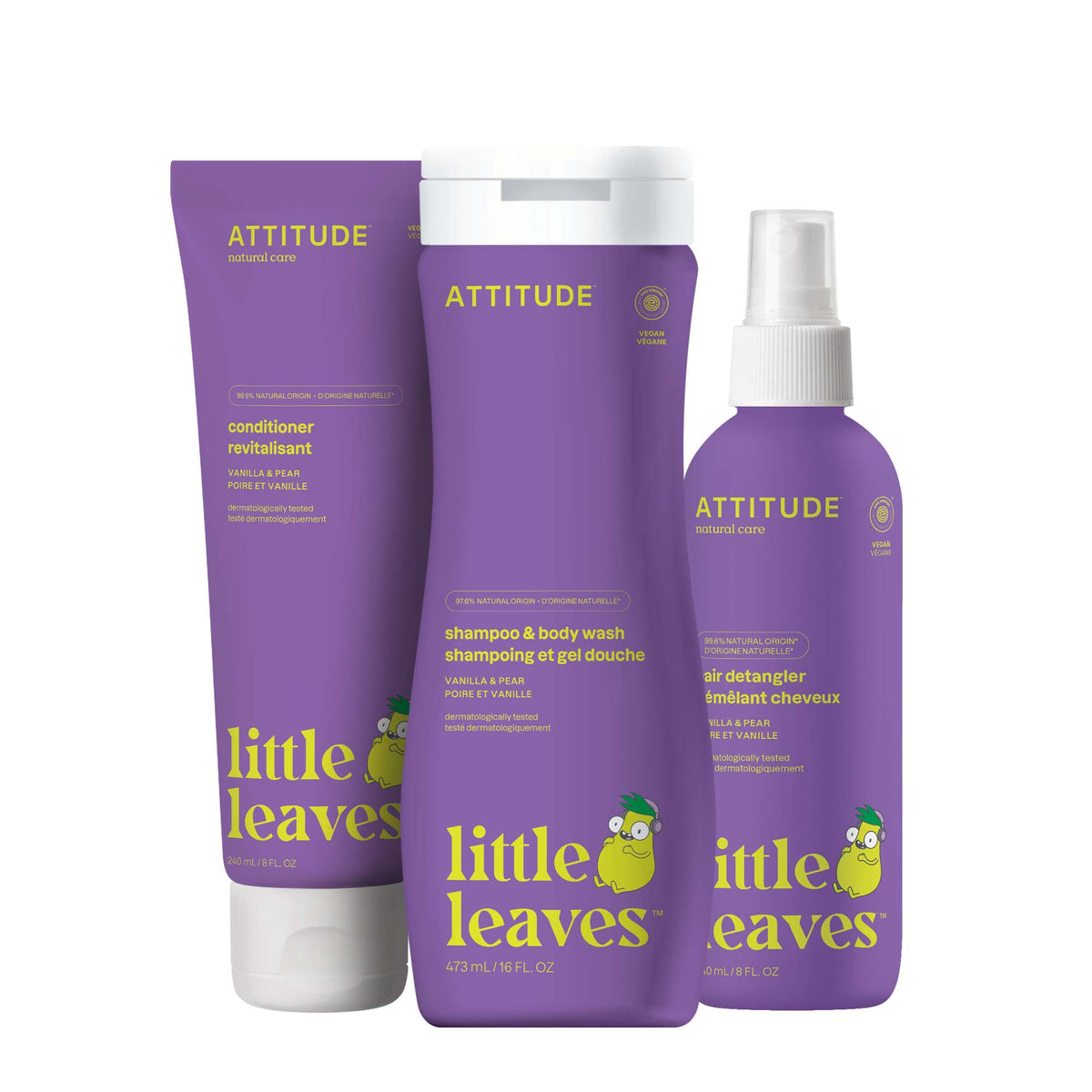 ATTITUDE Kids Hair Care Routine Softness & Shine｜母嬰護理 主產品圖