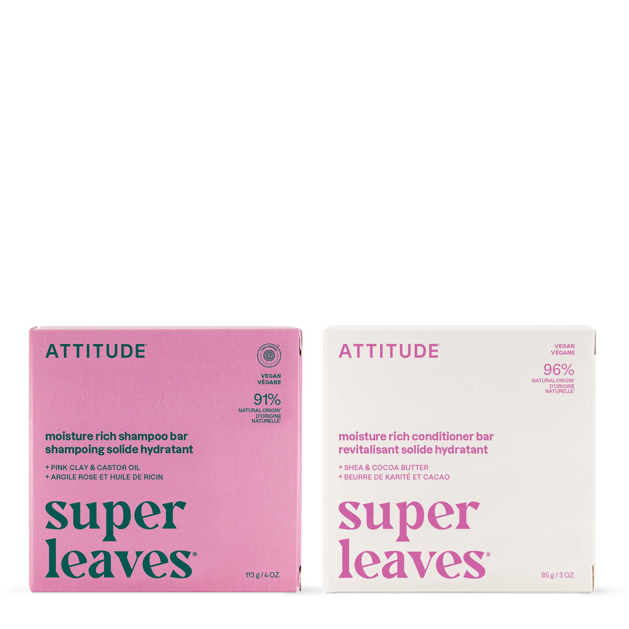ATTITUDE Hydrating Hair 雙件裝｜Bar 主產品圖