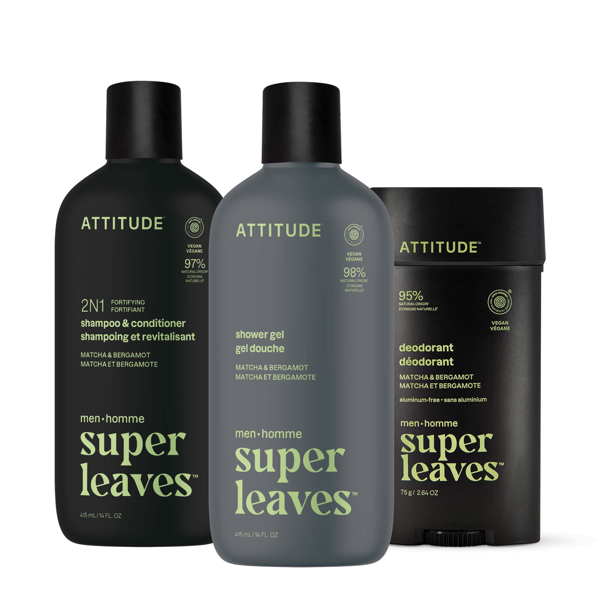 ATTITUDE Men Hair & Body Care Kit｜頭髮護理 主產品圖