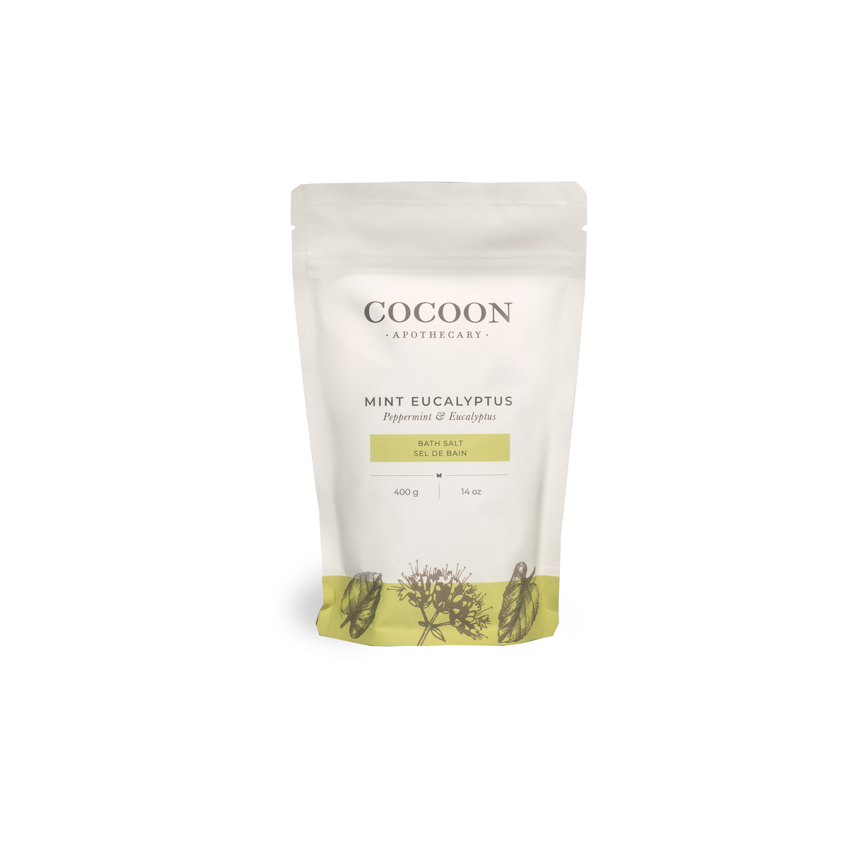 Cocoon Apothecary Mint Eucalyptus 浴鹽s 主產品圖