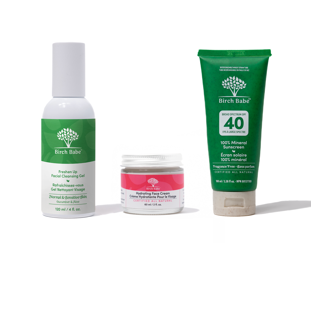 Birch Babe Skinimalist｜3 Step Skincare 套裝 主產品圖