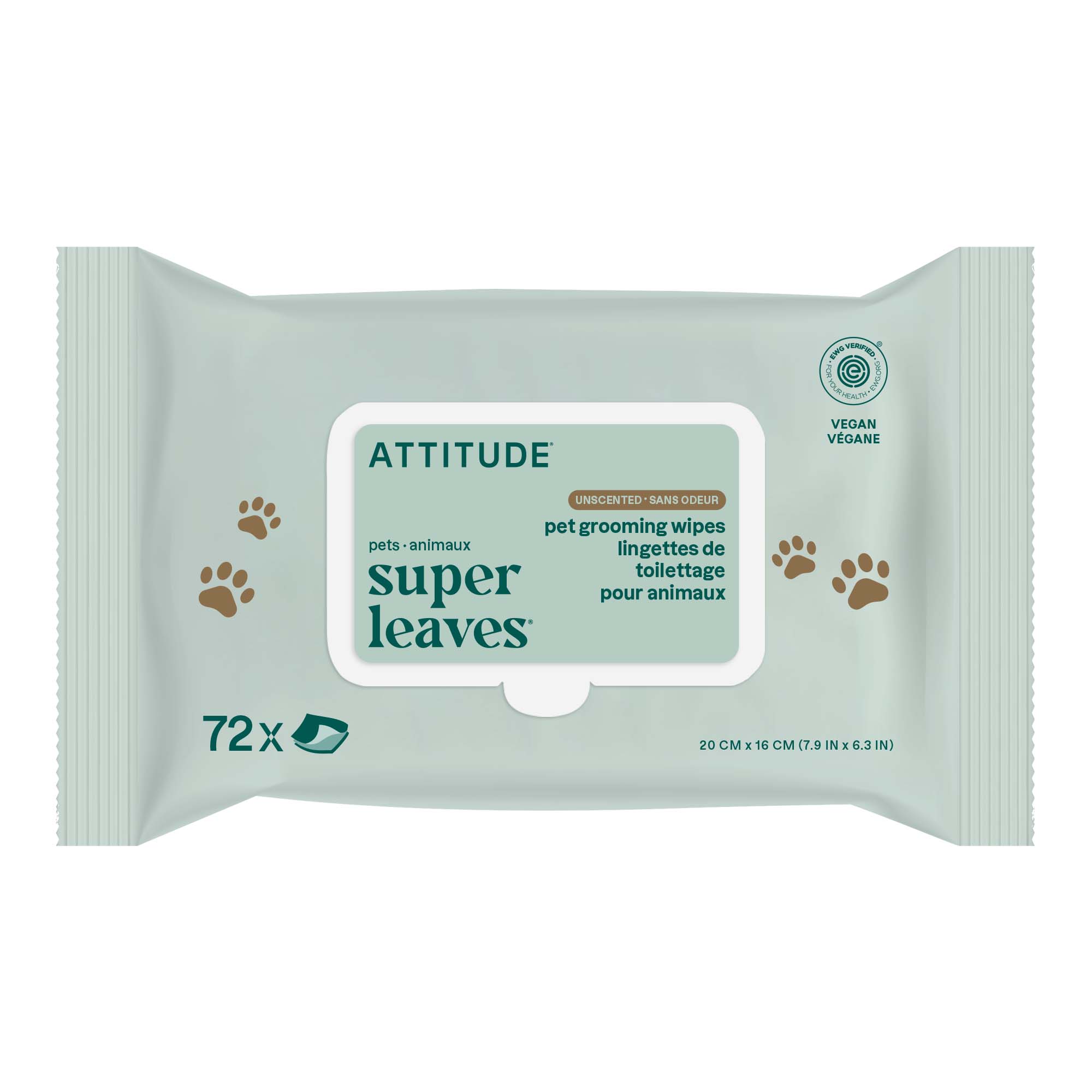 ATTITUDE 寵物清潔濕巾 主產品圖
