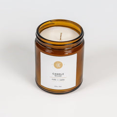 牛奶＋燕麥 香薰蠟燭 正面產品圖