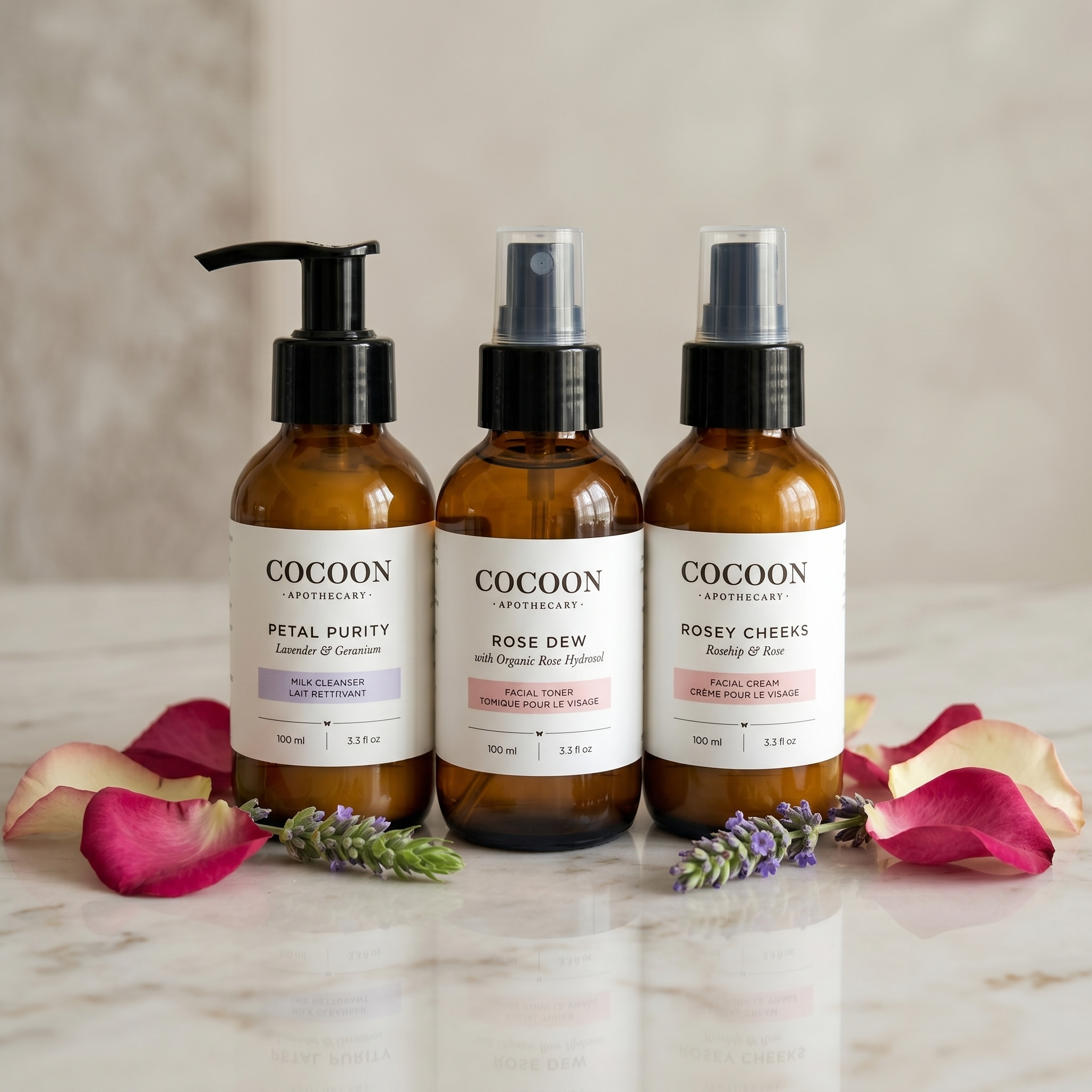 Cocoon Apothecary Sensitive Skin Trio 護膚用品 主產品圖