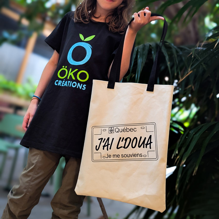 Öko Créations Sacs d’icitte | J'ai L'DOUA 可重用生活用品 主產品圖