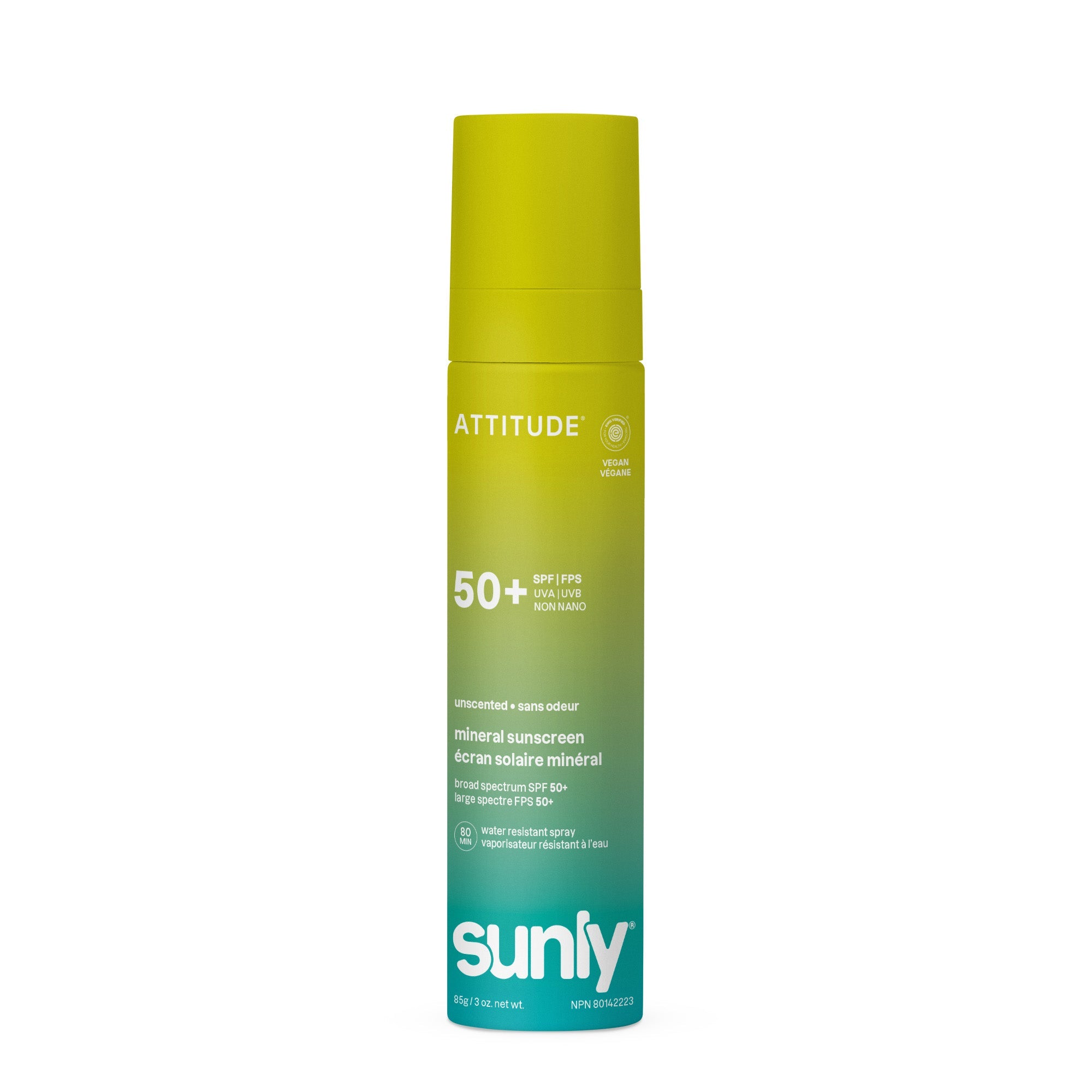 ATTITUDE Lightweight 礦物 Lotion｜SPF 50 主產品圖