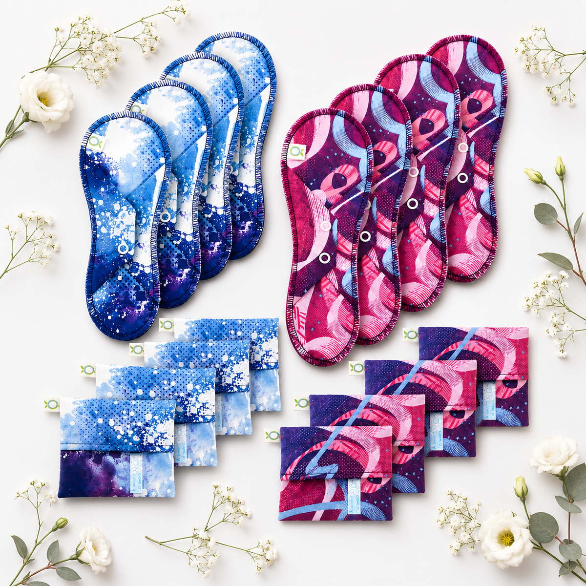 Öko Créations Kit Öko｜Teens | J'me lance｜Serviette et 可洗護墊 | Pour Ado 主產品圖