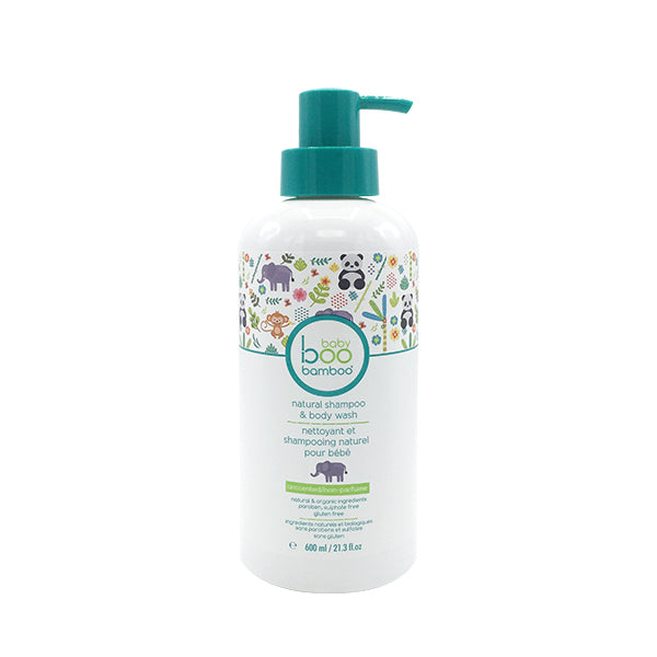 Hush Brands Baby Boo 竹纖維 天然 Baby 洗頭沐浴露 無香｜600ml 主產品圖