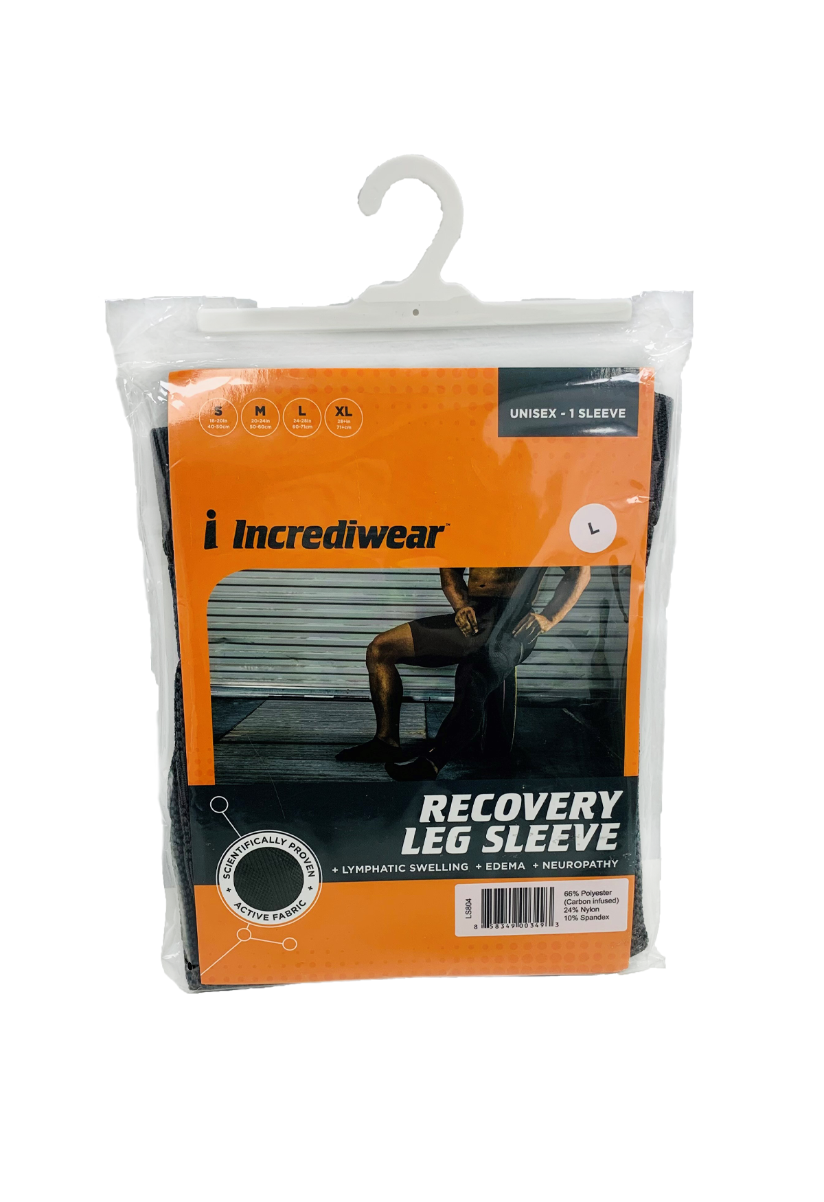 Incrediwear 炭灰色腿部護套 產品圖片 2