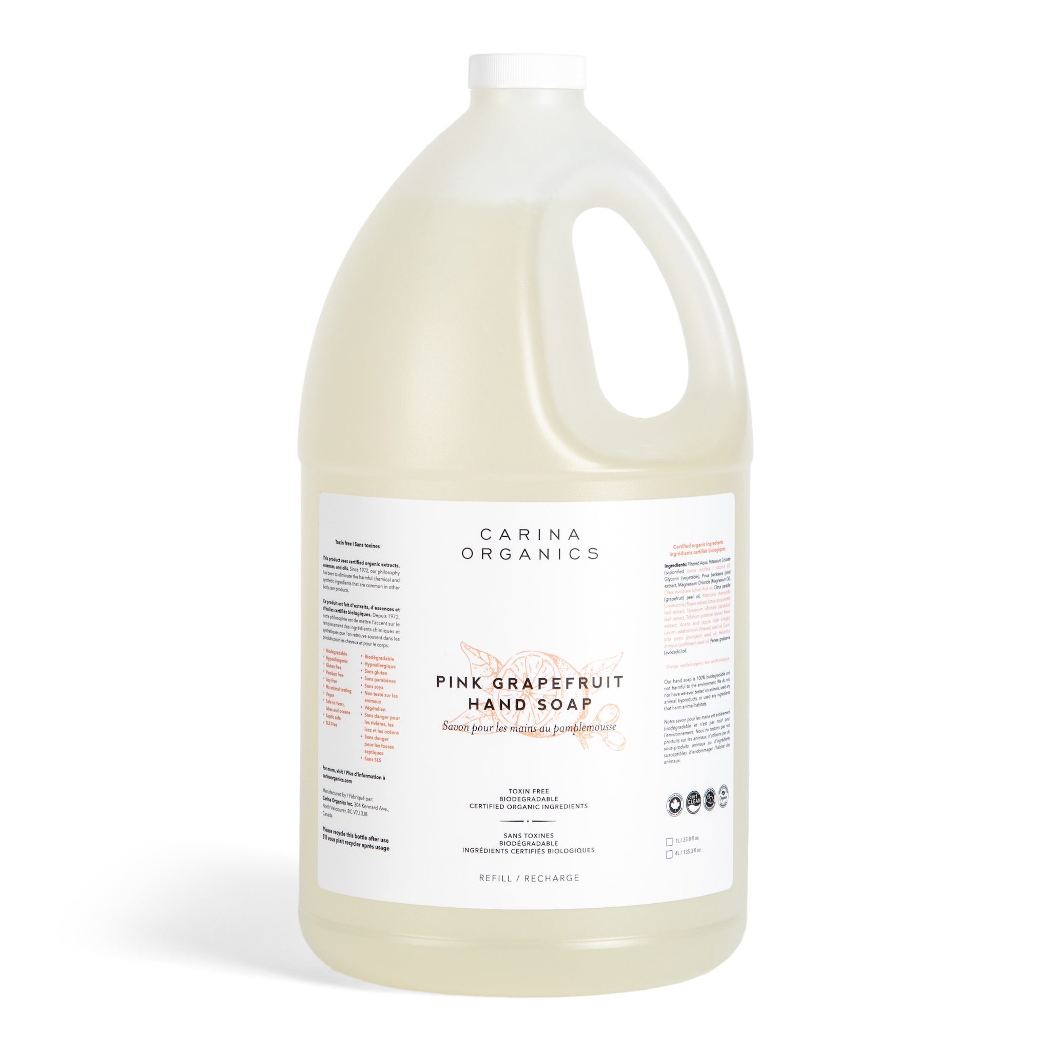 Carina Organics 粉紅西柚 洗手液 產品細節圖 2