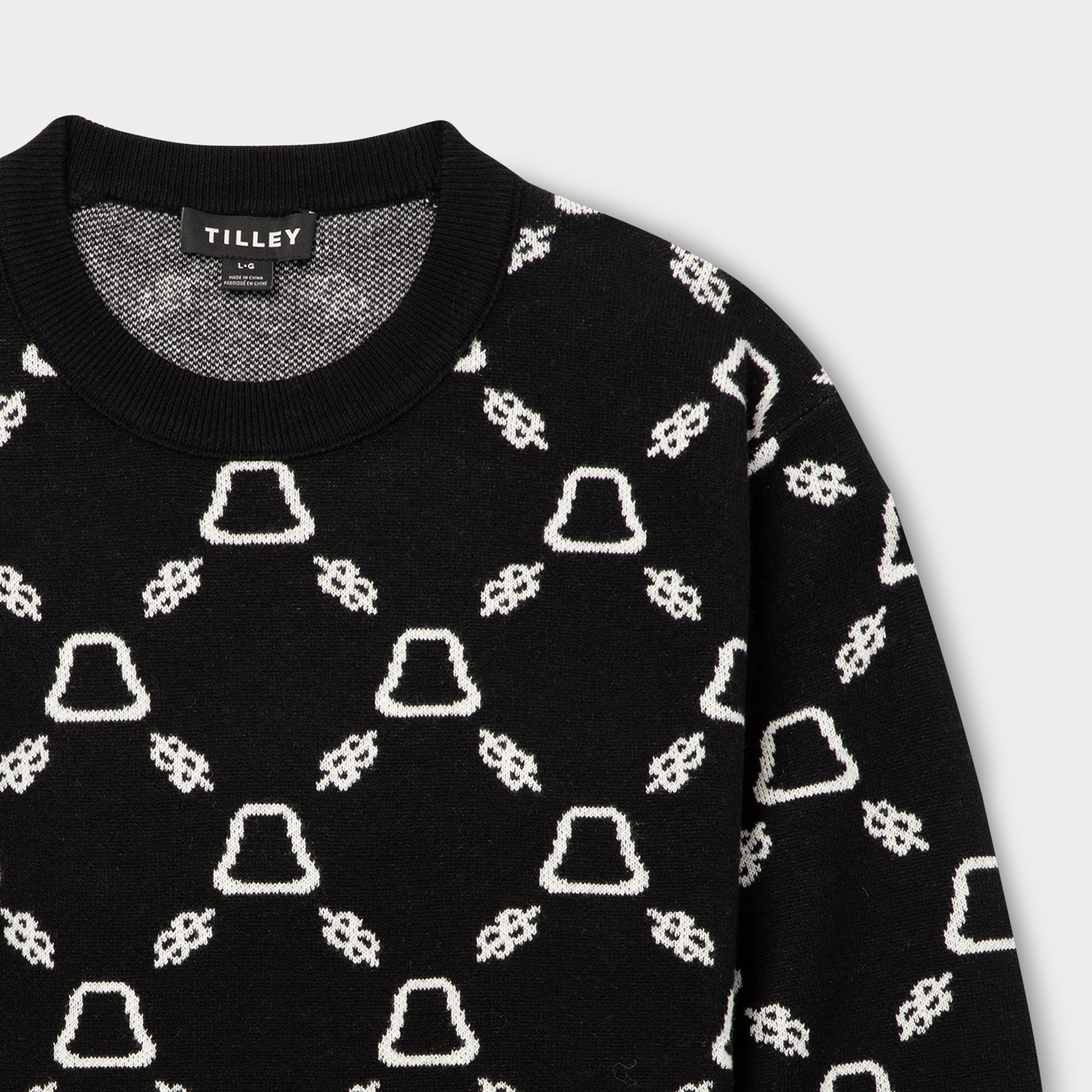 Tilley Tilley Logo 美麗諾羊毛 Crew 毛衣 產品細節圖 2