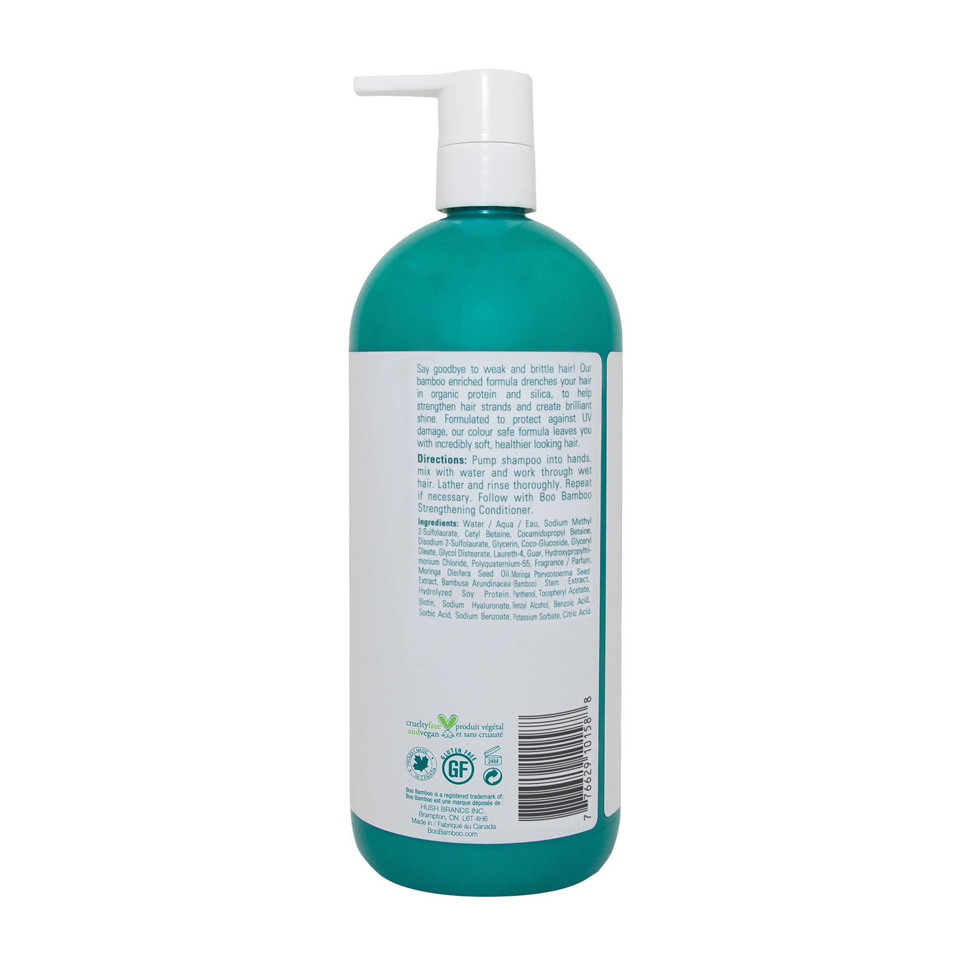 Hush Brands Boo 竹纖維 強韌 洗頭水｜1L 產品細節圖 2