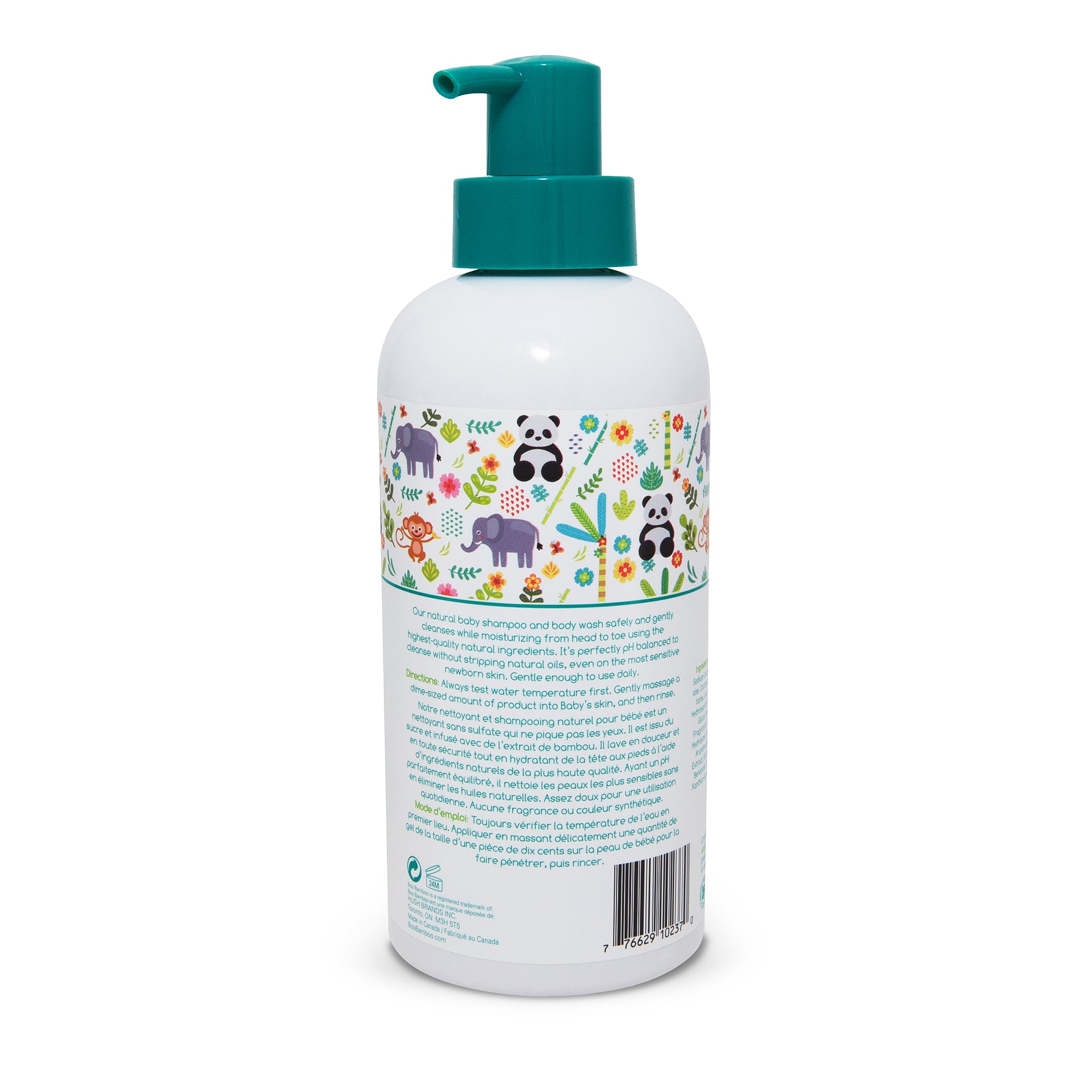Hush Brands Baby Boo 竹纖維 天然 Baby 洗頭沐浴露｜600ml 產品細節圖 2