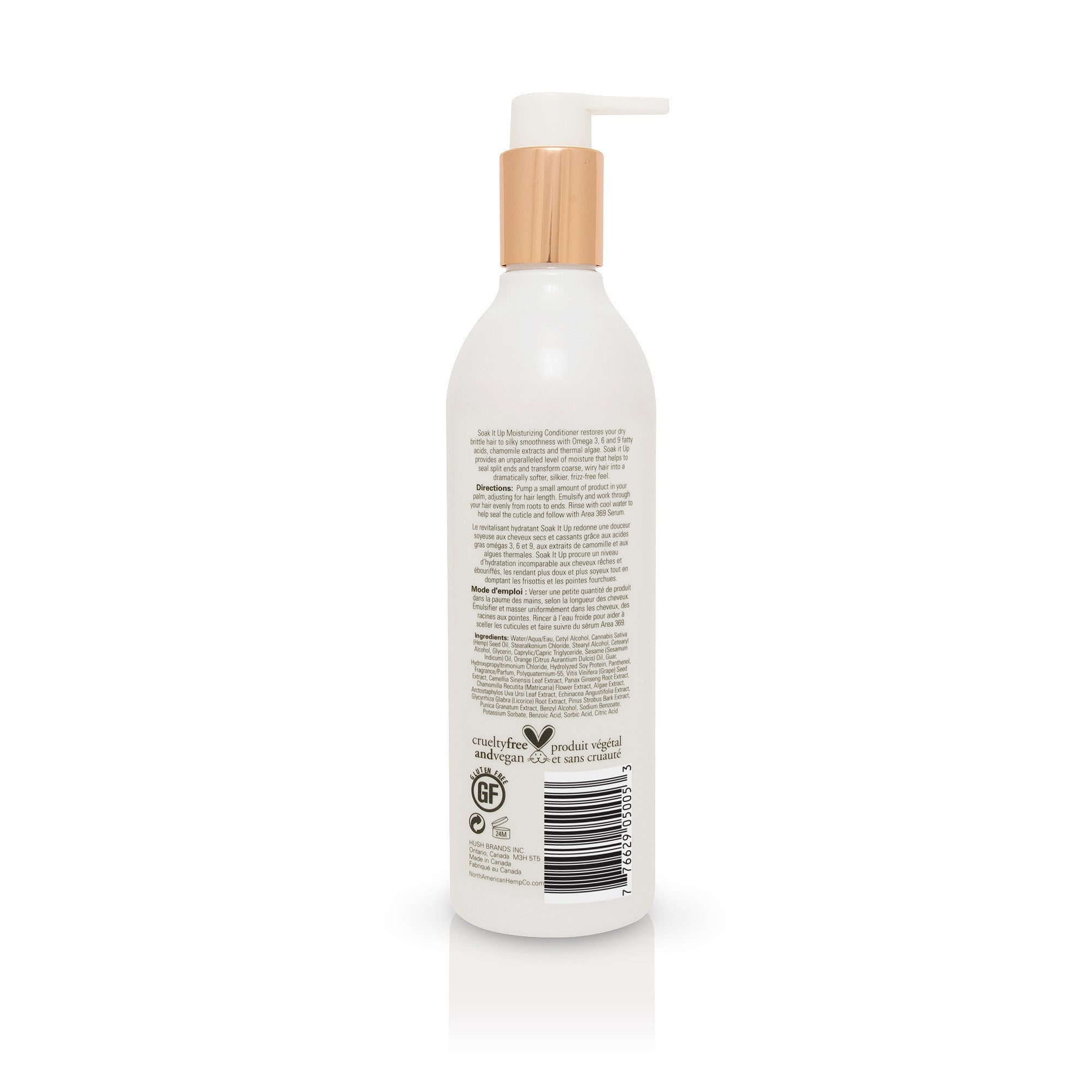 Hush Brands North American Hemp Co. Soak It Up｜保濕 護髮素｜342ml 產品細節圖 2