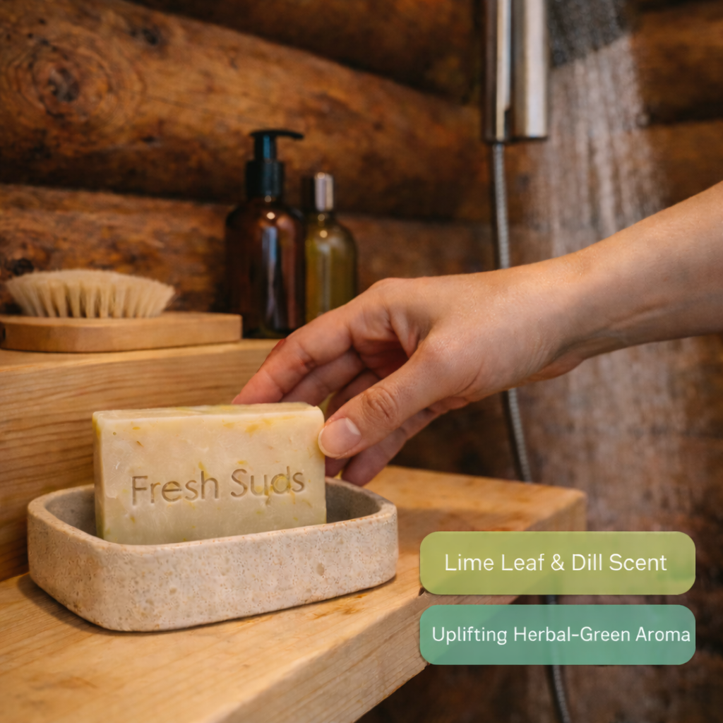 Fresh Suds Soapery 金盞花 Soap for 敏感肌款｜Serenity Bar 產品細節圖 2