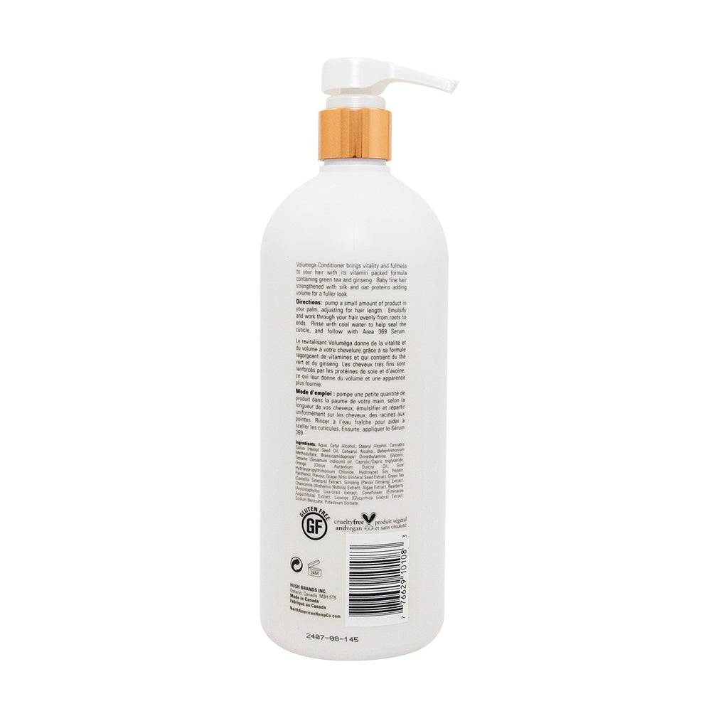 Hush Brands North American Hemp Co. Volumega｜豐盈 護髮素｜1L 產品細節圖 2