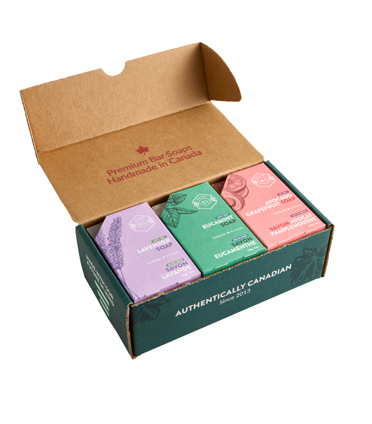 Crate 61 Organics Most Popular 手工皂 套裝 產品細節圖 2
