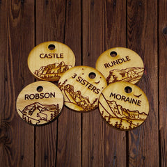 Rocky Mountain Dog Personalized Wooden Dog 寵物名牌 產品細節圖 2