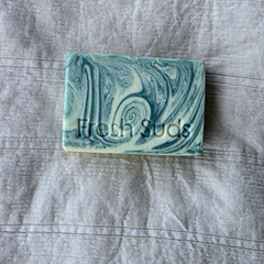 Fresh Suds Soapery Glacier 北極 Mineral Clay 手工皂｜較小裝 (105g) 產品細節圖 2