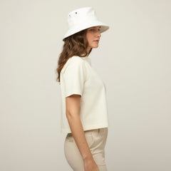 Tilley Rib Neckline Cropped T 恤 產品細節圖 2