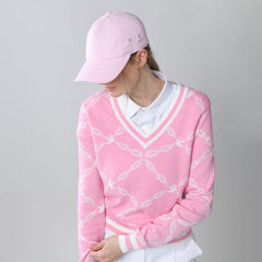 Tilley Jacquard V 領 毛衣 產品細節圖 2