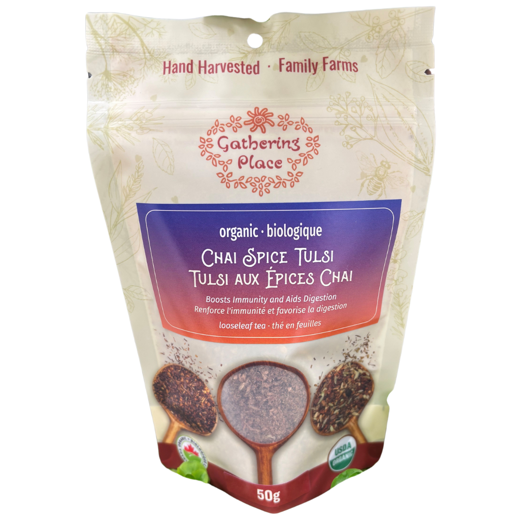 Gathering Place Trading 有機 印度香料茶香料 Tulsi 產品細節圖 2