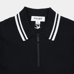 Tilley Stripe Zip Polo 恤 產品細節圖 2