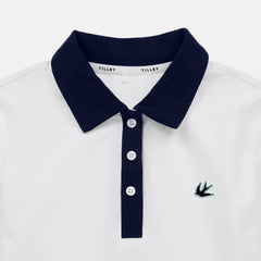 Tilley Preppy Pique 長袖 Stripe Placket Polo 恤 產品細節圖 2