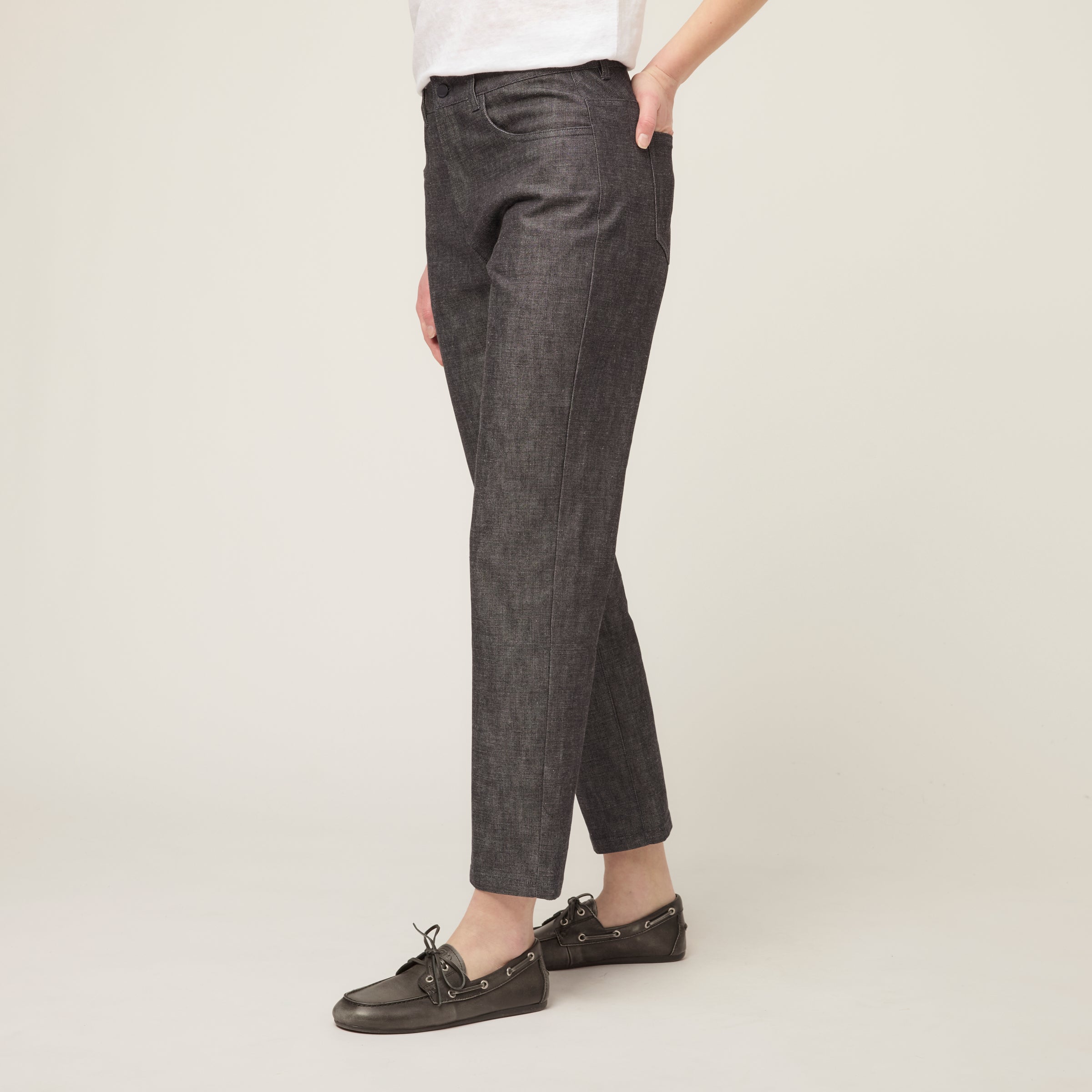 Tilley Denim Straight Leg Ankle 長褲 產品細節圖 2