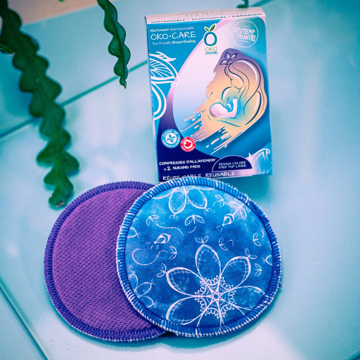 Öko Créations Compresses d'Allaitement Biologique (pqt 2) 可重用生活用品 產品細節圖 2